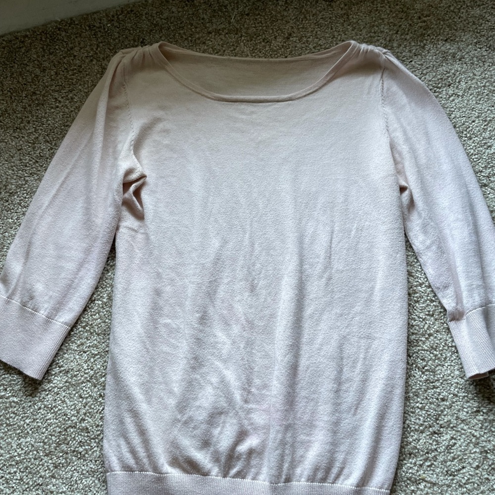 DKNY pink sweater